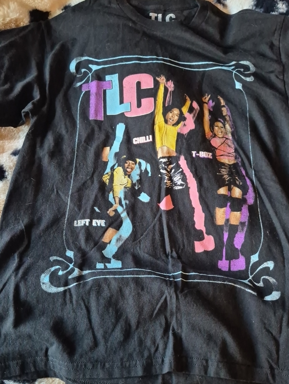 TLC Black Short Sleeve Shirt Size M